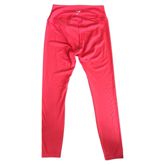 NWOT GYMSHARK women’s training leggings coral size Large - Picture 4 of 5